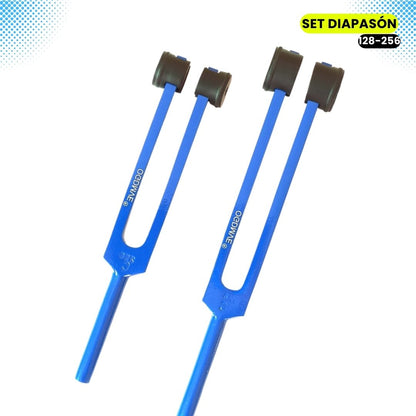 Set Diapason 128 +2 56hz Medico Examen Reflejo Ogdmve