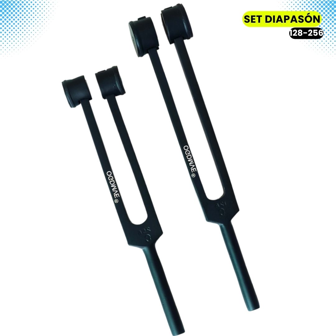 Set Diapason 128 +2 56hz Medico Examen Reflejo Ogdmve