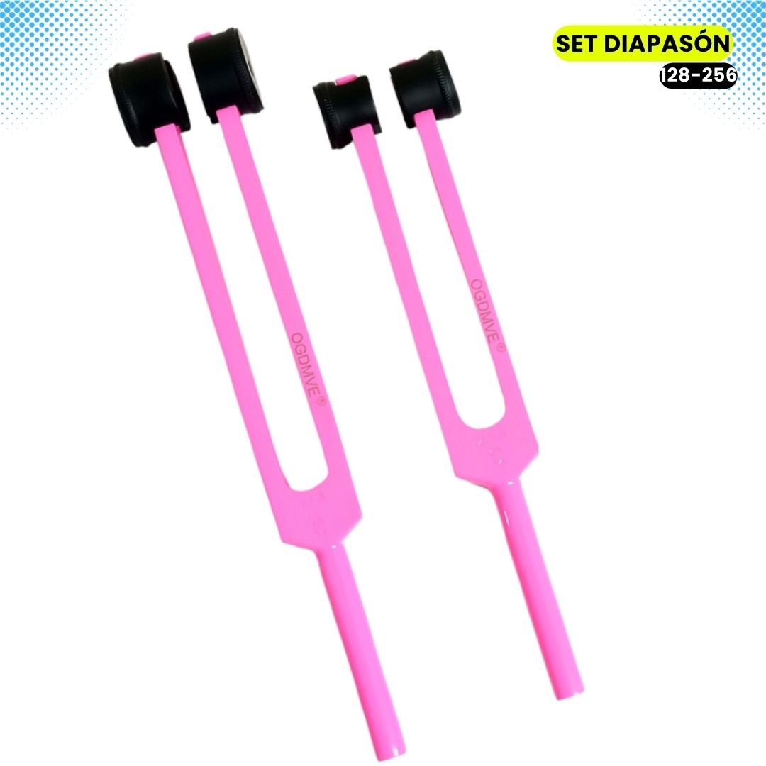 Set Diapason 128 +2 56hz Medico Examen Reflejo Ogdmve