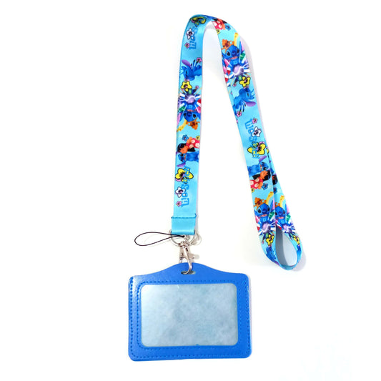 Lanyard + Tarjetero Ecocuero Horizontal Variado3 Medico Veterinario Tens Enfermera Ogdmve