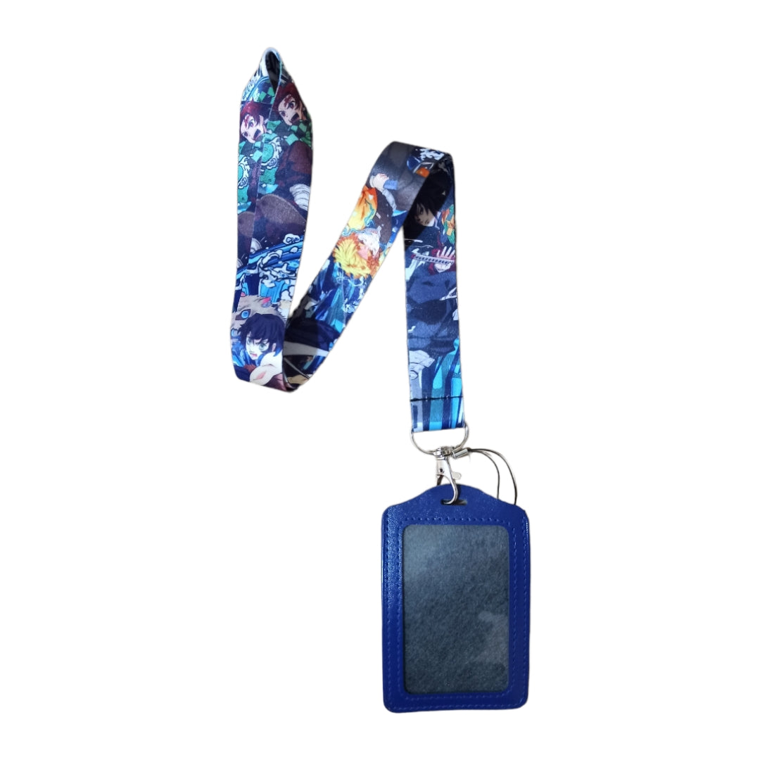 Lanyard + Tarjetero Ecocuero Vertical #3 ogdmve