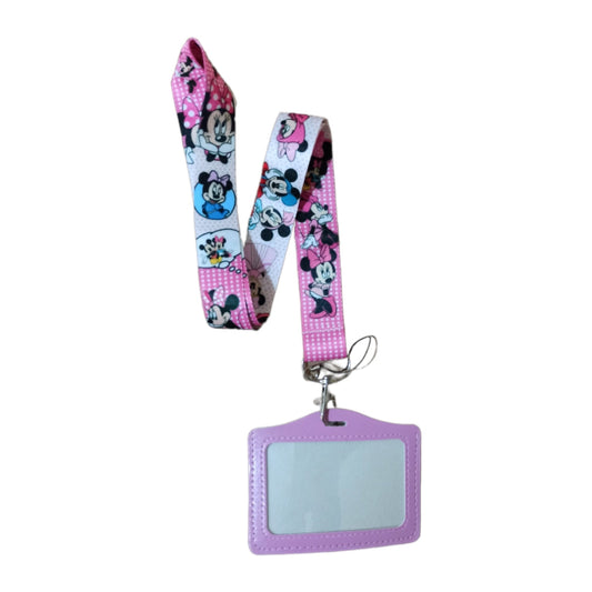 Lanyard + Tarjetero Ecocuero Horizontal #2 ogdmve