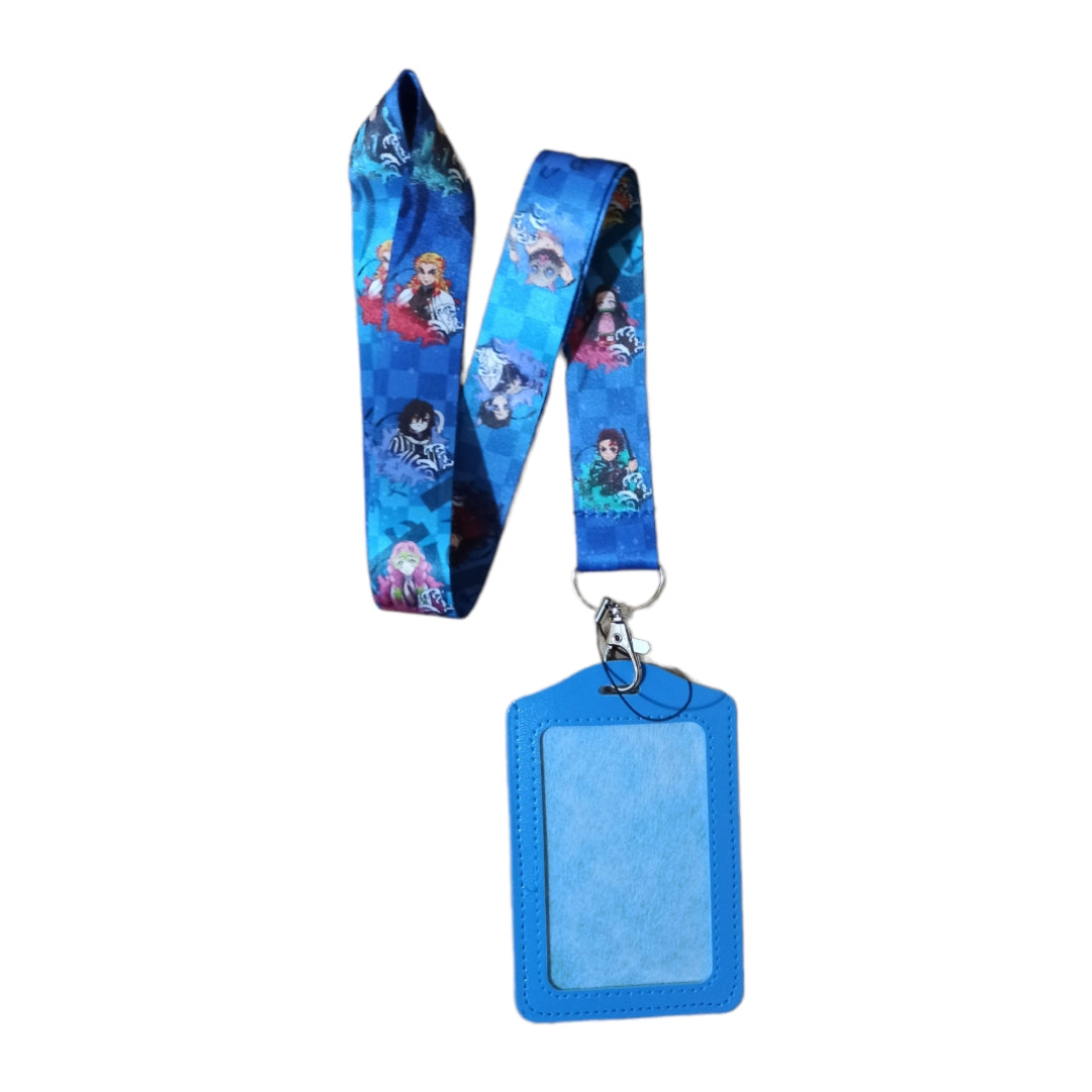 Lanyard + Tarjetero Ecocuero Vertical #2 ogdmve